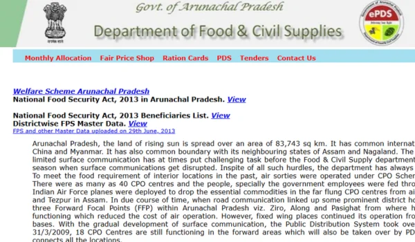 How to Apply Ration Card Arunachal Pradesh Online & Offline (2026), Eligibility, Document List & More