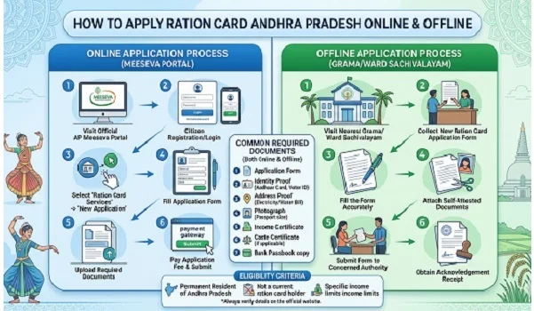 How to Apply Ration Card Andhra Pradesh Online & Offline